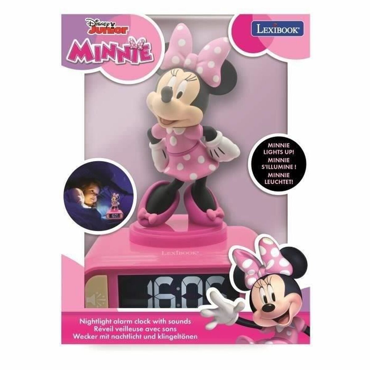 Väckarklocka Lexibook Minnie